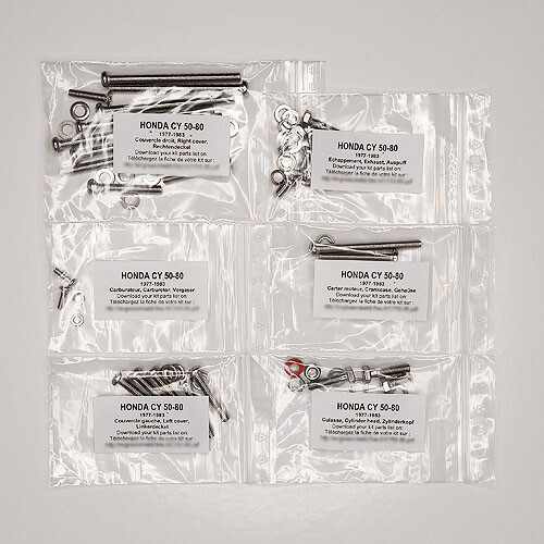 Honda cy50 cy80 1977 1983 - 1977-1983, kit