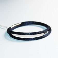Bracelet en maille bleu marine