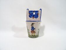 ANCIENNE BOUQUETIERE HOTTE EN FAIENCE DE QUIMPER HB CERAMIC KERAMIK