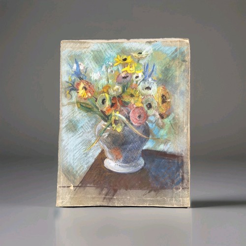 Peinture ancienne fleurs - peinture,