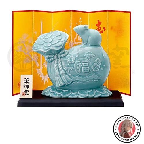 Figurine rat bleu - signe, du
