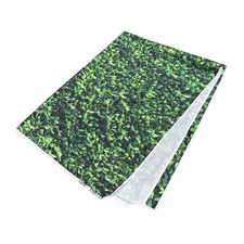  1PC 1x1.5M herbe fond tissu