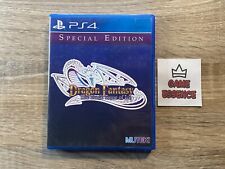 Dragon Fantasy The Black Tome of Ice Special Edition PS4 Limited Run LRG#18