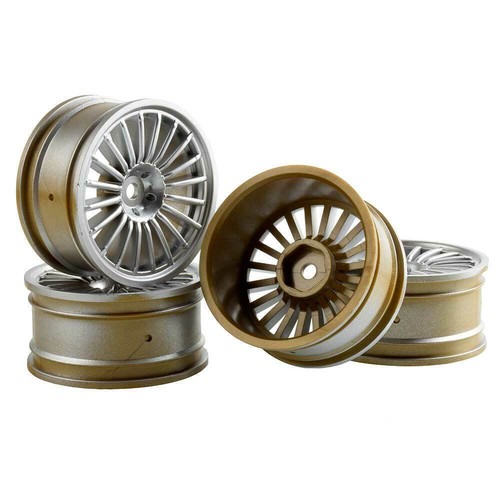 4pcs silver wheel 52mm - 4pcs,