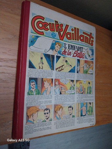 Reliure coeurs vaillant numero - reliure,