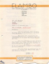 1945  FLAMBO MEUBLE A PARIS - LEO BERGERON  47-0720