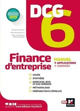 DCG 6 - Finance d'entreprise -