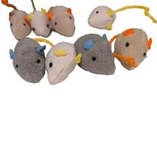 8 pièces Fourrure Souris