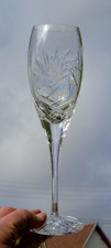Flûte à champagne en cristal