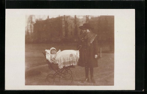 Carte postale photo fille avec