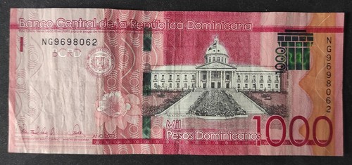 République dominicaine billet - dominicaine,