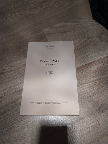 Biographie pierre porte - pierre,