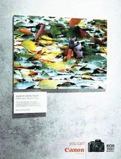 Publicité Advertising 077  2006  Canon  appareil photo EOS 350 d D.Cauvin