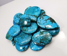 AAA + 40 ct. turquoise naturelle ovale cabochon bisbee pierre précieuse en vr...