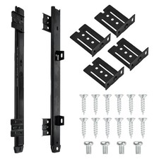 Coulisse Tiroir Glissière de Clavier, Kit de Glissières pour Clavier à Réglag...