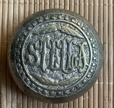 Sonnette timbre vélo ancien métal STELLA Cyclisme Incomplète