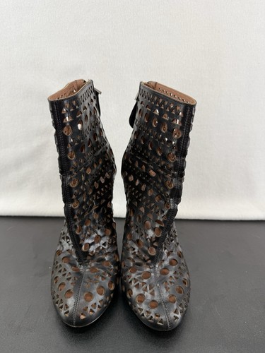 Alaia leather laser cut - leather,