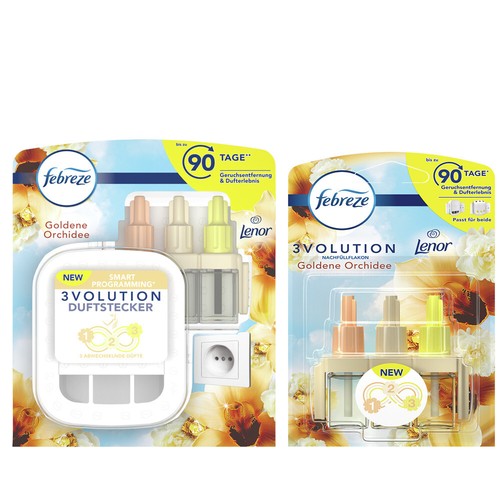 Set febreze 3volution - set, doré
