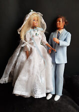 barbie et ken vintage mariés