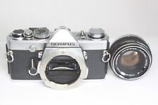 Appareil photo reflex argentique 35 mm Olympus OM-1 + objectif Auto-S 50 mm F...