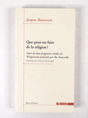Jacques bouveresse que - jacques,