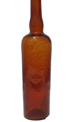 Bouteille verre soufflé - bouteille, en