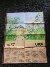 Torchon/Calendrier 1987 UAP