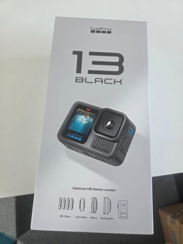 Gopro black neuve - black, jamais