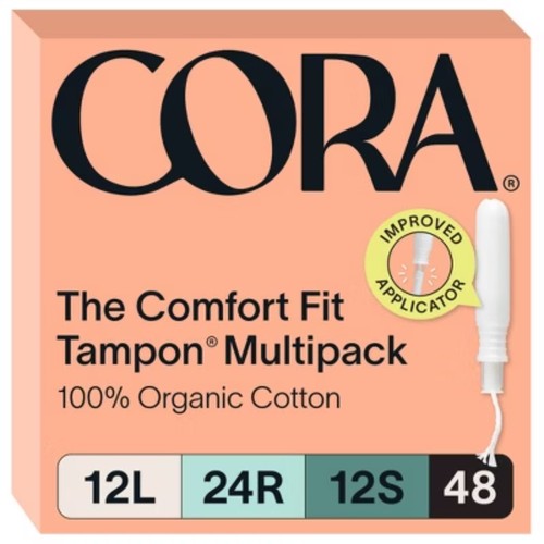 Cora organic cotton tampons - organic,