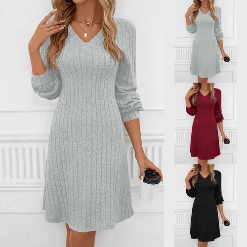 Robe décontractée rayée