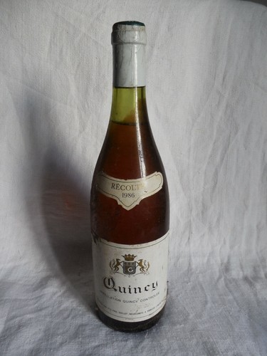 Bouteille vin blanc - vin, de