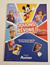 Autocollants Jouons Rêvons DISNEY AUCHAN aux choix liste déroulante