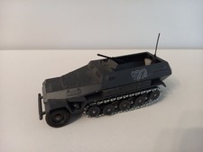 HANOMAG.  GRIS. NOTÉ 122. MITRAILLEUSE. SOLIDO. 1/50