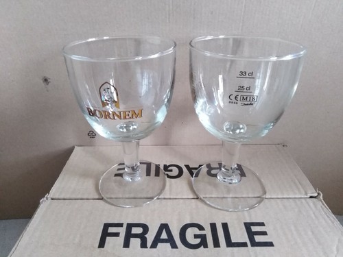 Lot verres bière bornem - de,