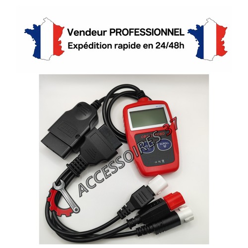 Lecteur moto obdii câble - moto,