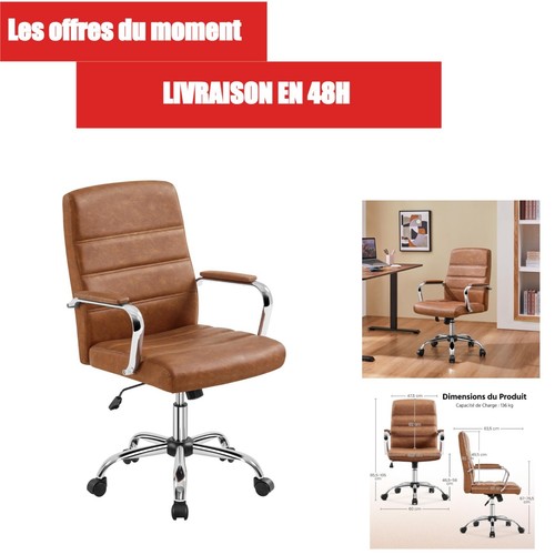 Yaheetech fauteuil bureau - fauteuil,