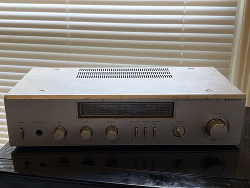 Vintage sanyo stereo - vintage,