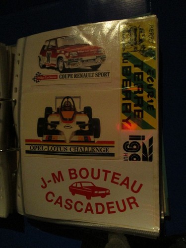 Lot autocollants sport - sport, auto