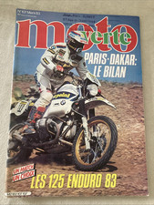 Moto verte 107 1983 Paris Dakar 125 enduro Gilera Husqvarna Cagiva KTM etc