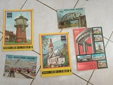 1960/1970 Lot 5 catalogues KIBRI HO+N+Z  / Trains , wagons , accessoires/