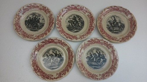 Assiettes choisy hussard - 5,