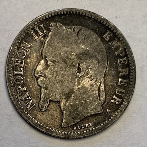 Franc napoléon iii tête - franc, iii,