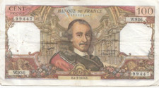France Billet de 100 Francs Corneille 1964-1979