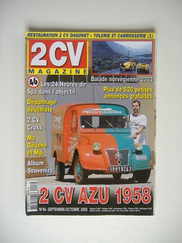Magazine 2 cv azu - cv,