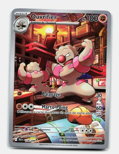 Carte pokemon ouvrifier - carte,