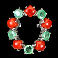 925 Bague en Argent Rond