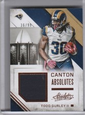 2016 PANINI ABSOLUTE #19 TODD