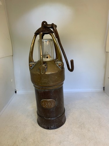 Ancienne lampe mineur - ancienne,