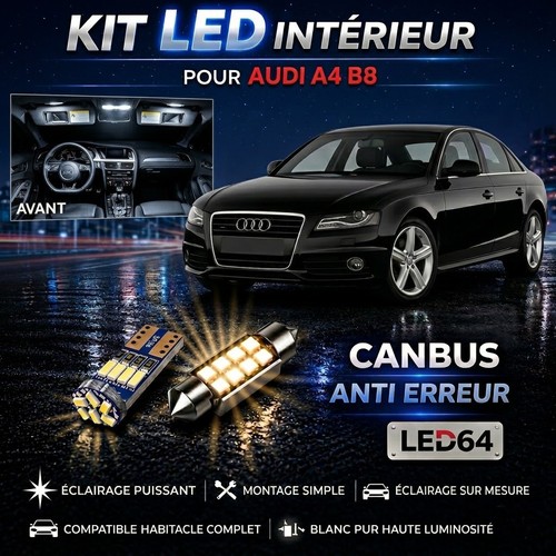 Kit ampoules led - 11, blanc