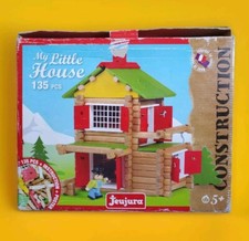 Jeujura Mon Chalet en Bois – Construction 135 pièces – Jeu Complet sans Poster